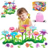 Brinquedos De Construção De Jardins De Flores Flyingseeds Para Meninas De 3 A 8 Anos