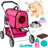 Carrinho De Passeio Puppy Doll Flash N Color Controle Remoto Eletrônico