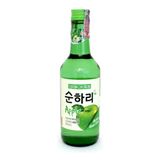 Bebida Coreana Soju Chum Churum Sabor Maça Verde 360ml Lotte