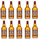 Whisky Chivas Regal Blended 12 Anos 1 Litro Kit Com 10 Uni
