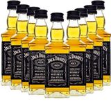 Kit 9 Padrinhos Casamento Miniatura Whisky Jack Daniels 50ml