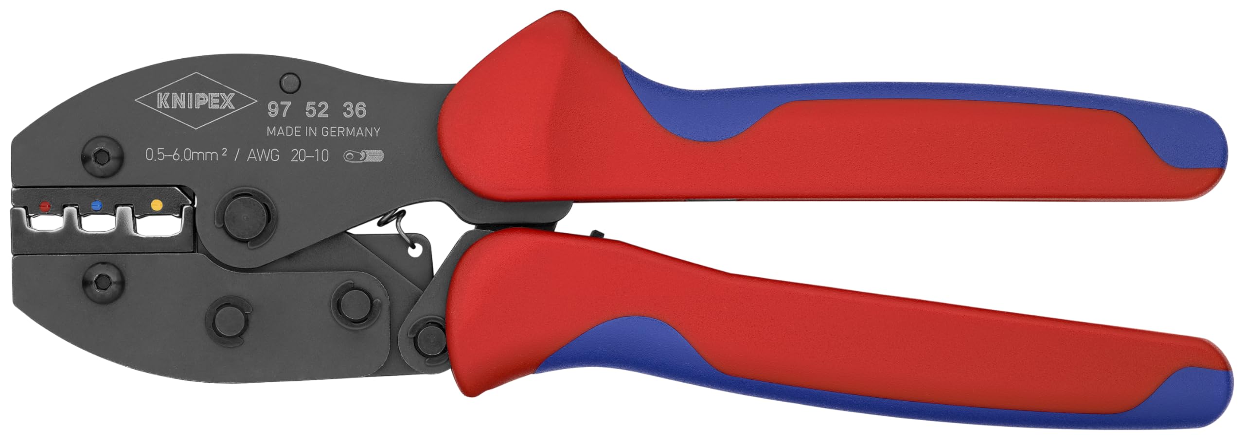 Alicate De Crimpagem: Terminais Isolados Knipex Plug Connect Butt Connect