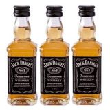 Miniatura Mini Whisky Jack Daniel&#39;s 50ml 03 Unidades