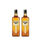 Kit Whisky Passport Honey Sabor Mel 670ml 2 Unidades
