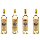 Aperitivo Lillet Blanc 750ml Kit Com 04 Unidades