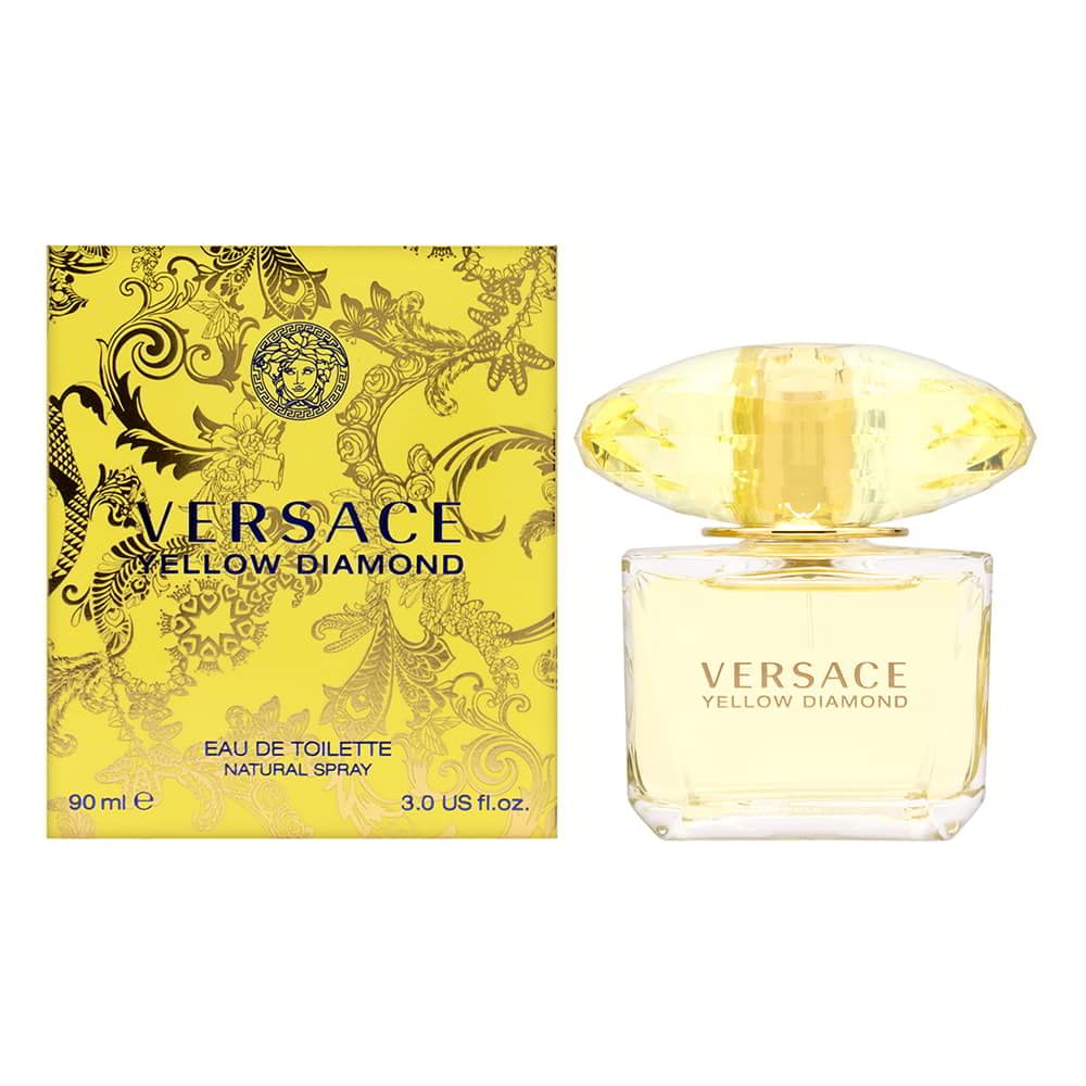 Perfume Versace Yellow Diamond Eau De Toilette 90ml Para Mulheres