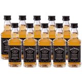 Miniatura Mini Whisky Jack Daniel&#39;s 50ml 10 Unidades