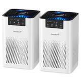 Purificadores De Ar Aromaroom Ap102 - Brancos Para Quarto, 2 Pacotes