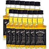 Kit 14 Miniatura Whisky Uísque Jack Daniels N7 50ml