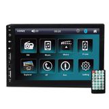 Central Multimídia Mp5 2 Din Jr8 Tela 7 Espelhamento Bluetooth Usb Sd Aux