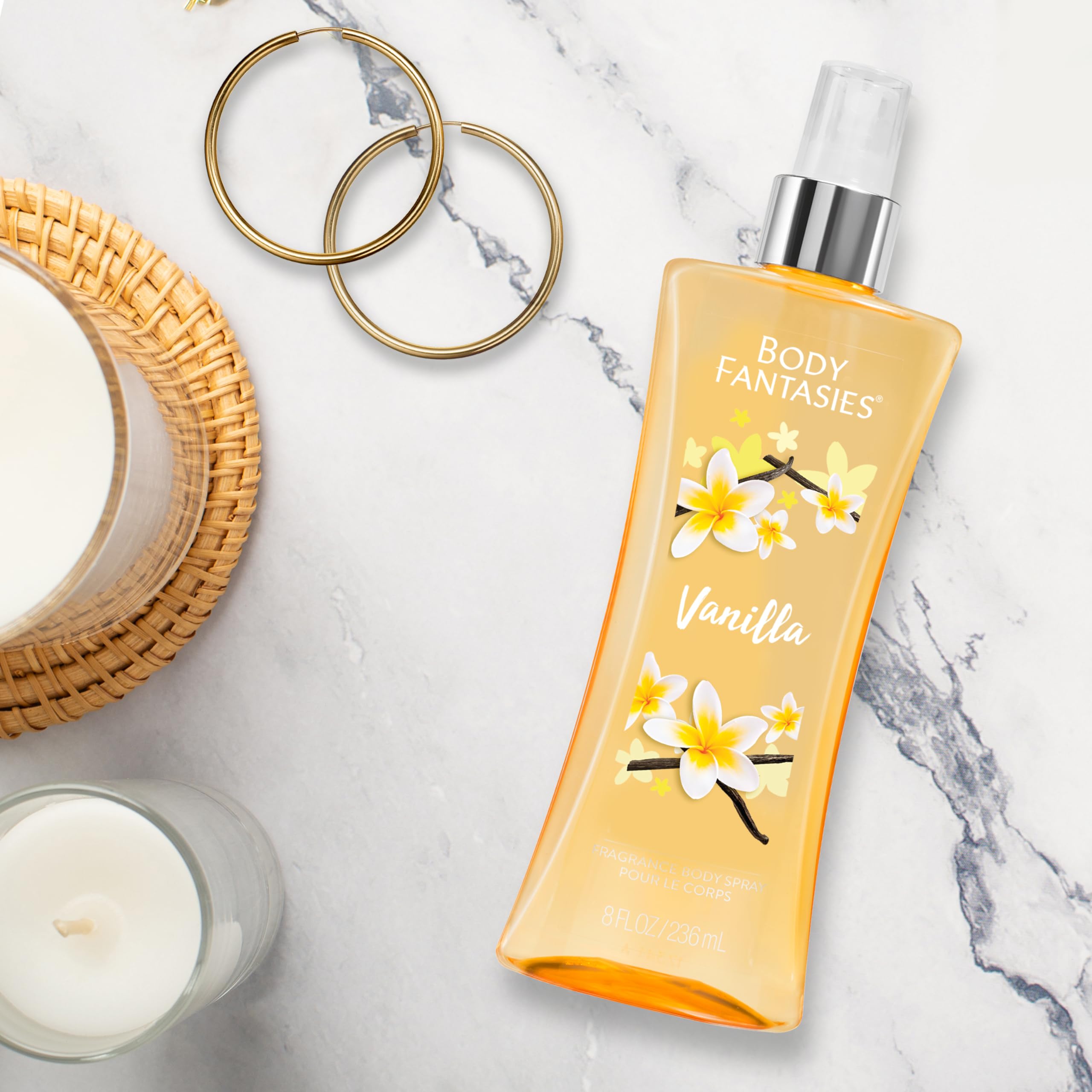 Perfume Em Spray Corporal Body Fantasies Vanilla 236 Ml - Carrefour