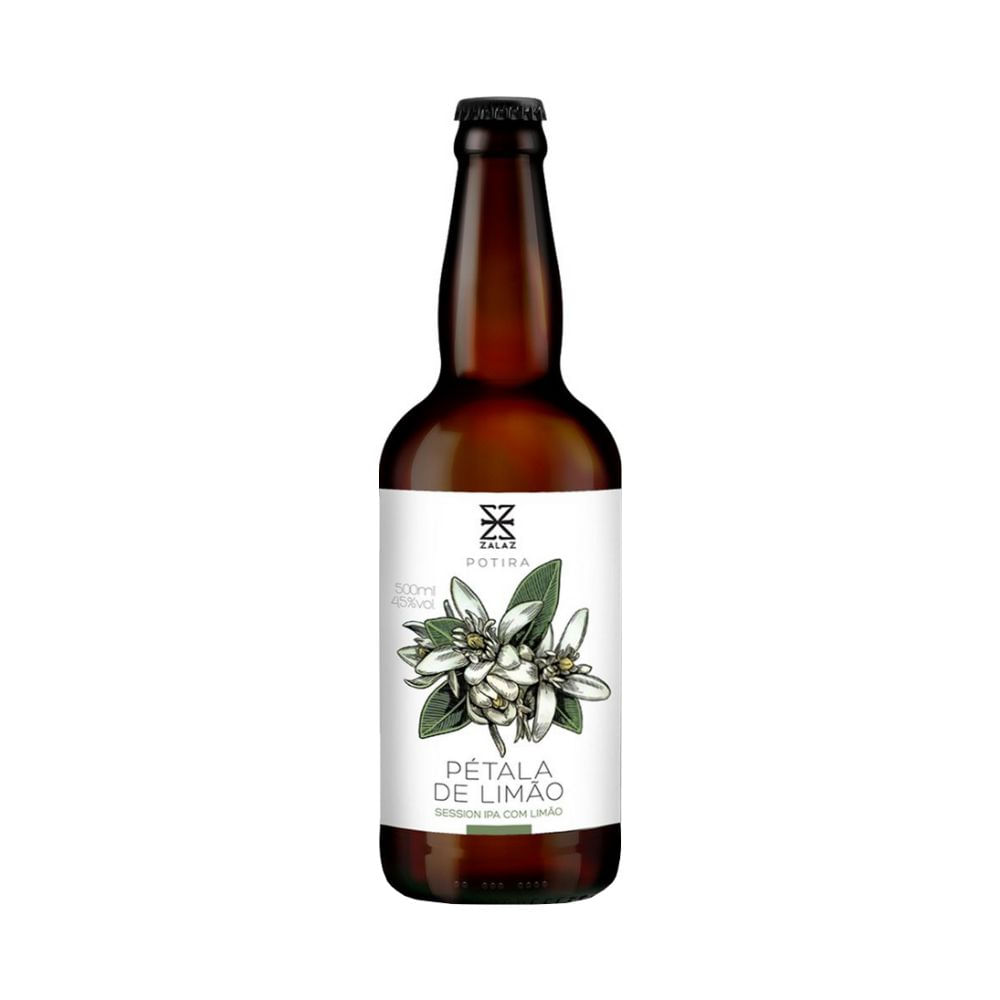 Cerveja Zalaz Pétala De Limão Session Ipa 500ml - Carrefour