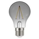 Lâmpada Led Fumê 30w Kit 2 Unid. Iluminação Branco Quente Vintage Decorativa Retrô Multifilamento Luz Casa Decoração