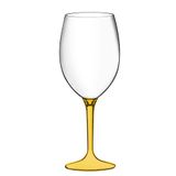 Kit 10 Taças Boccati 560ml Luxo Aniversário Espumante Vinhos Amarelo