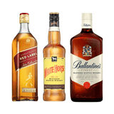 Whisky Red Label 1 L + Ballantine&#39;s 1 L + White Horse 1 L
