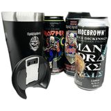 Coleção 3 Cervejas Iron Maiden 473ml + Copo Térmico 500ml