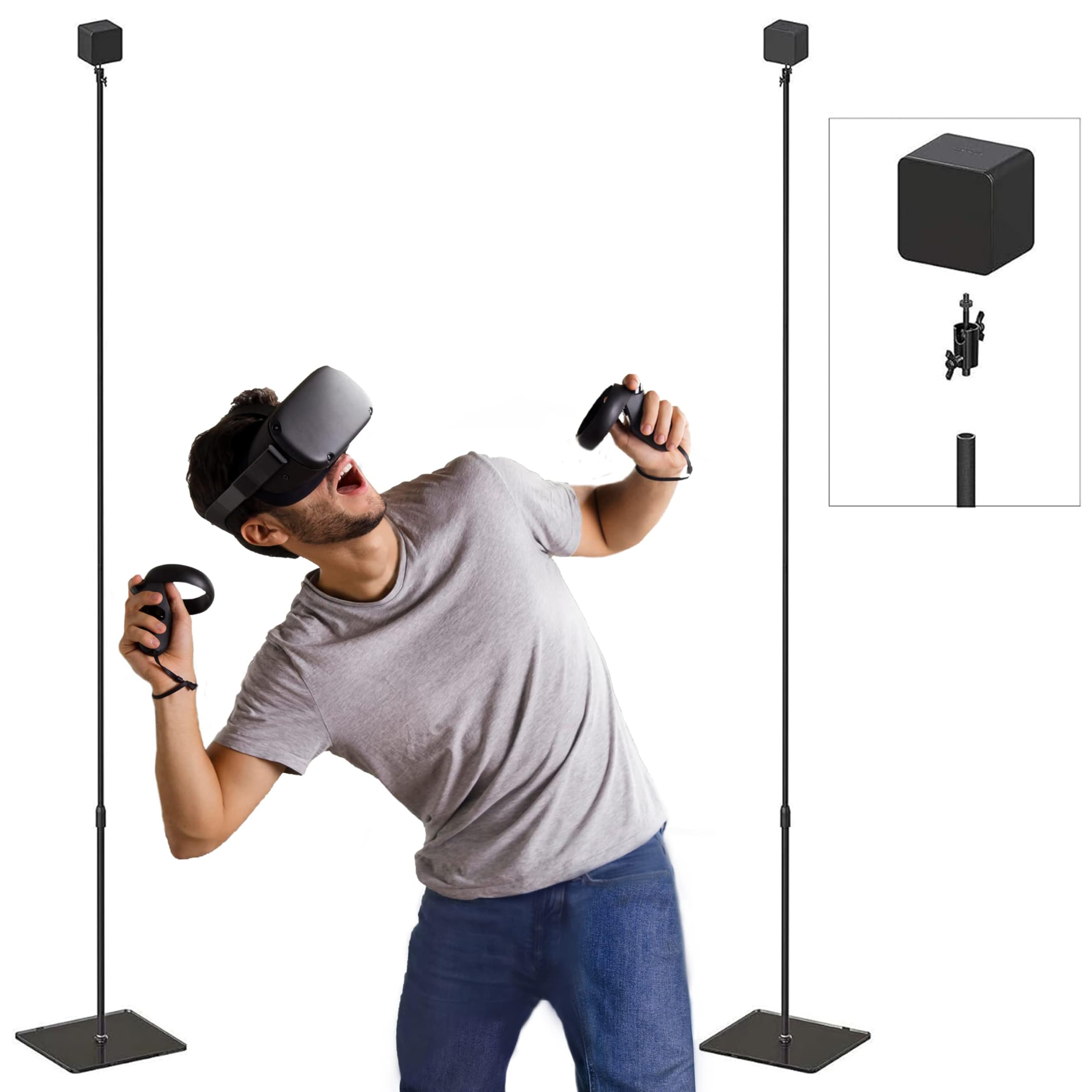Suporte Vr Skywin Glass Para Htc Vive E Oculus Rift