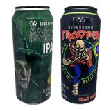 Kit Cervejas Trooper Iron Maiden + Mago De Houblon Ipa 473ml