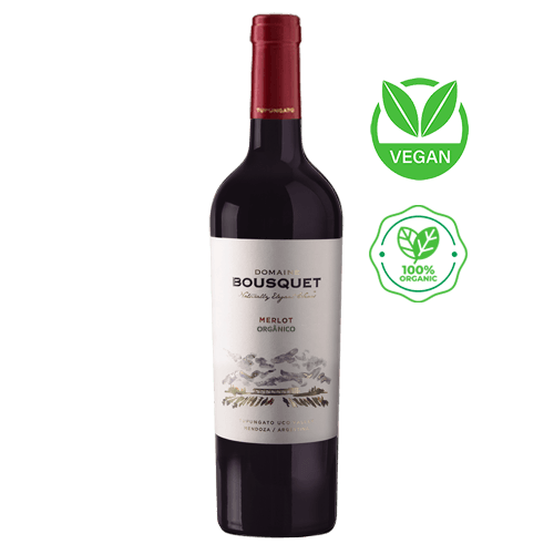 Vinho Tinto Orgânico Domaine Bousquet Premium Merlot 750ml