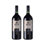 Kit Vinho Jota Pe Tinto Suave Casa Perini 1,5l 2 Unidades