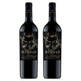 Kit Vinho Chileno Diablo Black Cabernet Sauvignon - 2 Garrafas