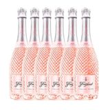 Kit 6 Garrafas Espumante Italiana Freixenet Italian Rosé