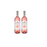 Kit Vinho Casa Perini Solidário Rosé Seco 750ml 2 Unidades