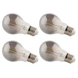 Lâmpada Led Fumê 30w Iluminação Kit 4 Unid. Branco Quente Decorativa Retrô Multifilamento Vintage Luz Casa Decoração
