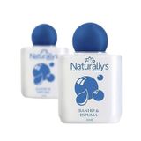 Banho Espuma Frasco Naturallys 30 Ml - Cx 100 Und