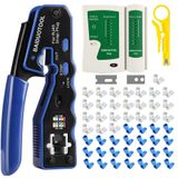 Kit De Ferramentas De Crimpagem Rj45 Baiduotool Pass Through Ethernet