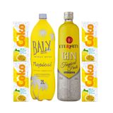Gin Eternity Tropical 900ml + Energético Baly 2l + 4 Coko