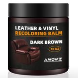 Bálsamo Recolorente De Couro Awowz Kit De Reparo De Sofá De Couro 300ml