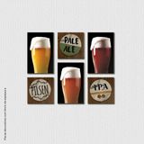 Tipos De Cerveja Com 15mm De Com Borda Infinita 6mm (fosco)