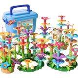 Brinquedos De Construção De Jardins De Flores Temi 138 Pcs Para Meninas De 3 A 8 Anos