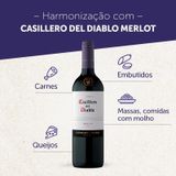 Vinho Chileno Casillero Del Diablo Merlot - Concha Y Toro - Unica - 750ml