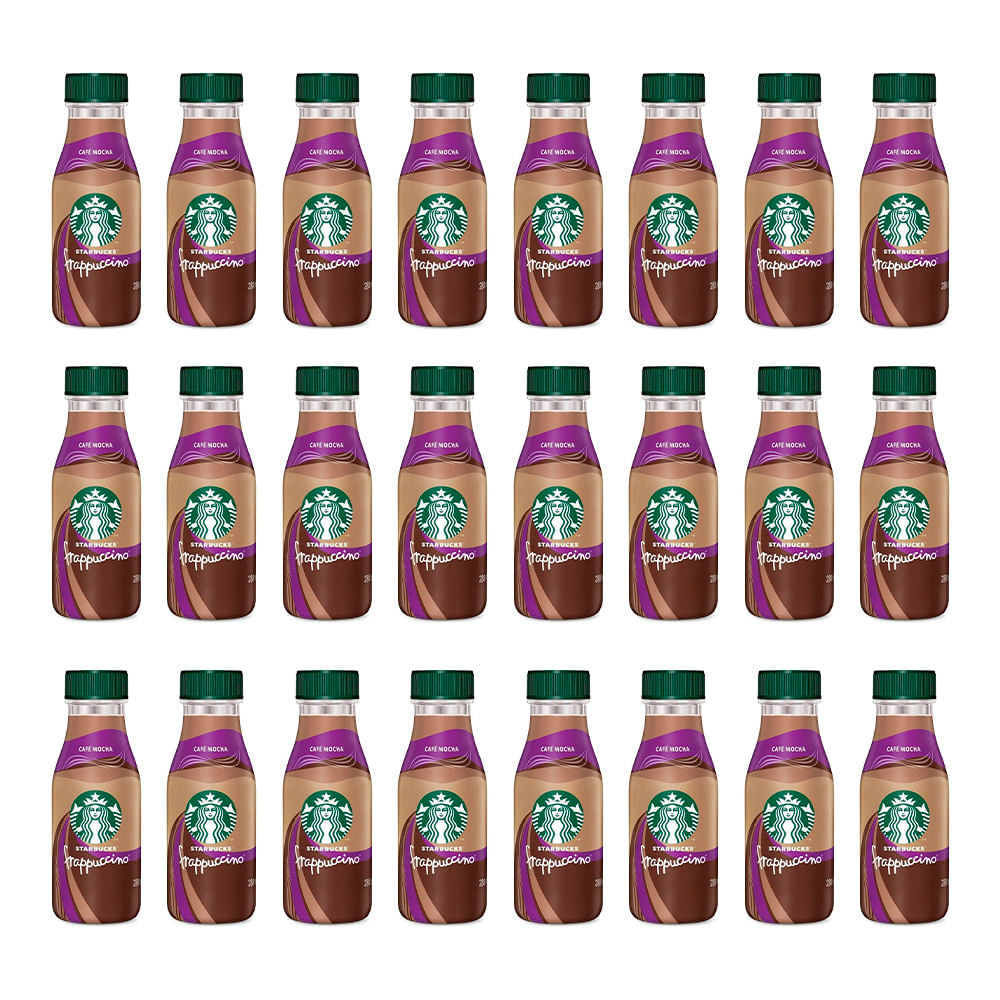 Kit 24 Frappuccino Starbucks Café Mocha 280ml Cada - Carrefour