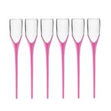 Kit 6 Taças Beach 210ml Rosa Pink Boccatti Espumante Praia