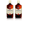 Kit Whisky Ballantine&#39;s Finest Blended Scotch 1l 2 Unidades