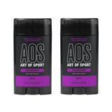 Desodorante Art Of Sport Masculino Sem Alumínio, Sândalo, 80 Ml X 2
