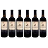 Kit 6 Vinho Tinto Seco Italiano Mastro Binelli Rosso Ditalia