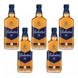 Ballantines Whisky 12 Anos 750ml Kit Com 05 Uni