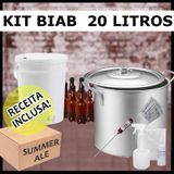 Kit Cerveja Artesanal Biab 20 Litros