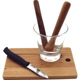 Kit Caipirinha Em Madeira Muiracatiara Basic 5pçs - Tramontina