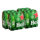 24 X Cerveja Heineken Pil Long Neck 330ml