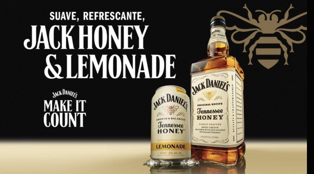 Jack Daniel's Em Lata Honey Lemonade 330ml - Carrefour