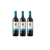 Kit Vinho Santa Helena Malbec Reservado Tinto Seco 750ml 3un