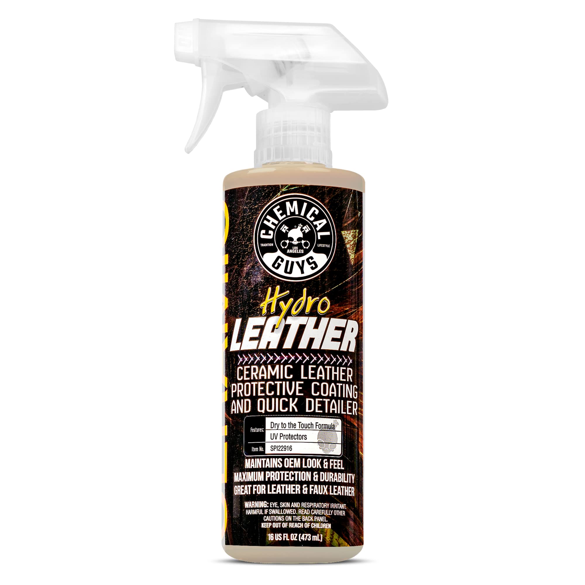 Revestimento Protetor De Couro Chemical Guys Hydroleather 473ml