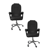 Cadeira De Escritório Presidente Soft Reclinável Ergonômica - Preto - 2