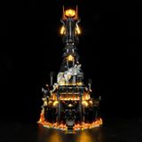 Kit De Luzes Para Ícones Do Lego Barad-dur 10333 O Senhor Dos Anéis