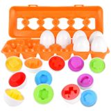 Brinquedos Infantis Toy Cpsyub Montessori Matching Eggs 18m+ (12)